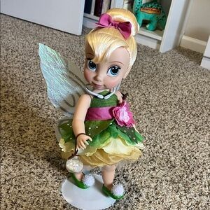 Disney Store exclusive tinker-bell Glowing Wings animators collection doll